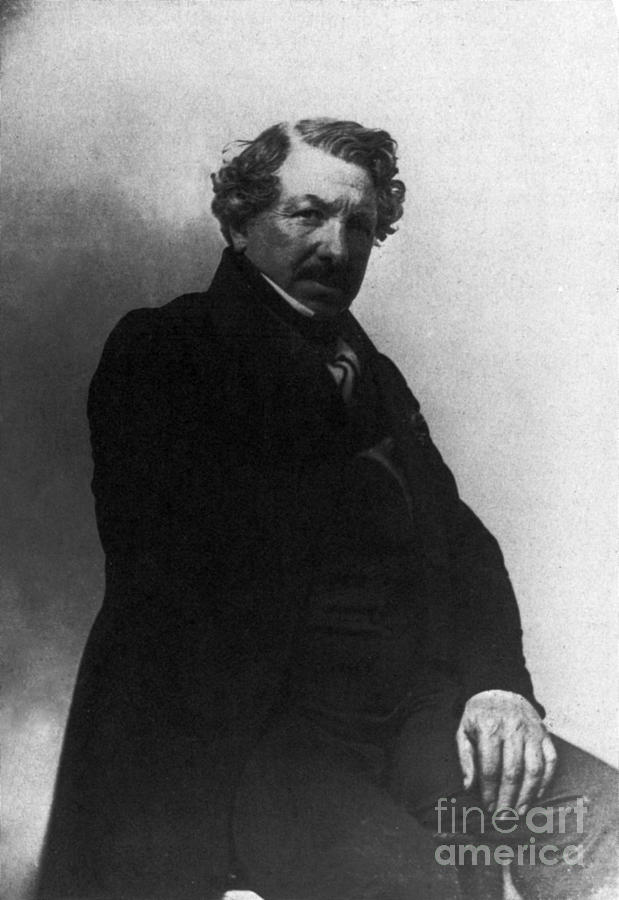 Louis Daguerre, French Inventor Photograph by Photo Researchers