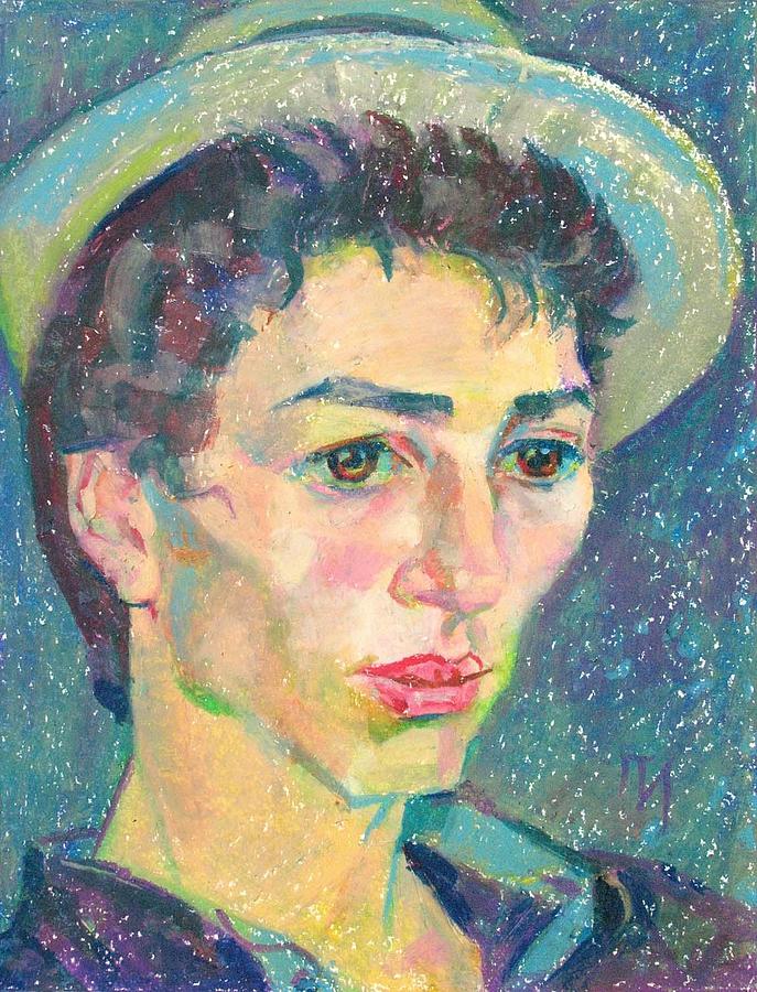Portrait Painting - Louis Rousseau by Leonid Petrushin
