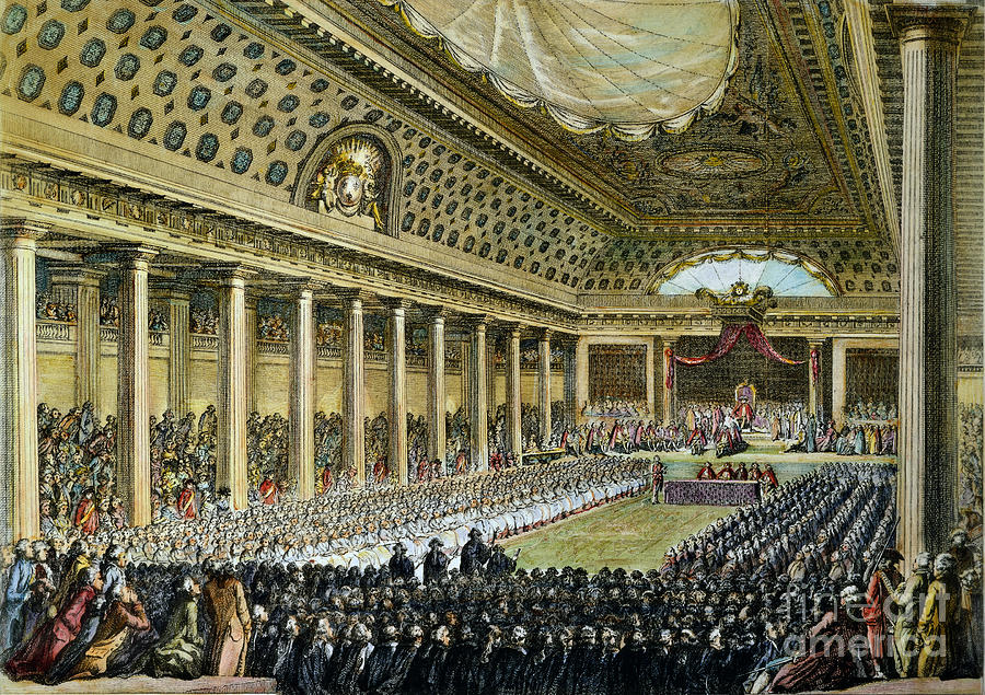 Louis Xvi - Estates General Drawing by Granger