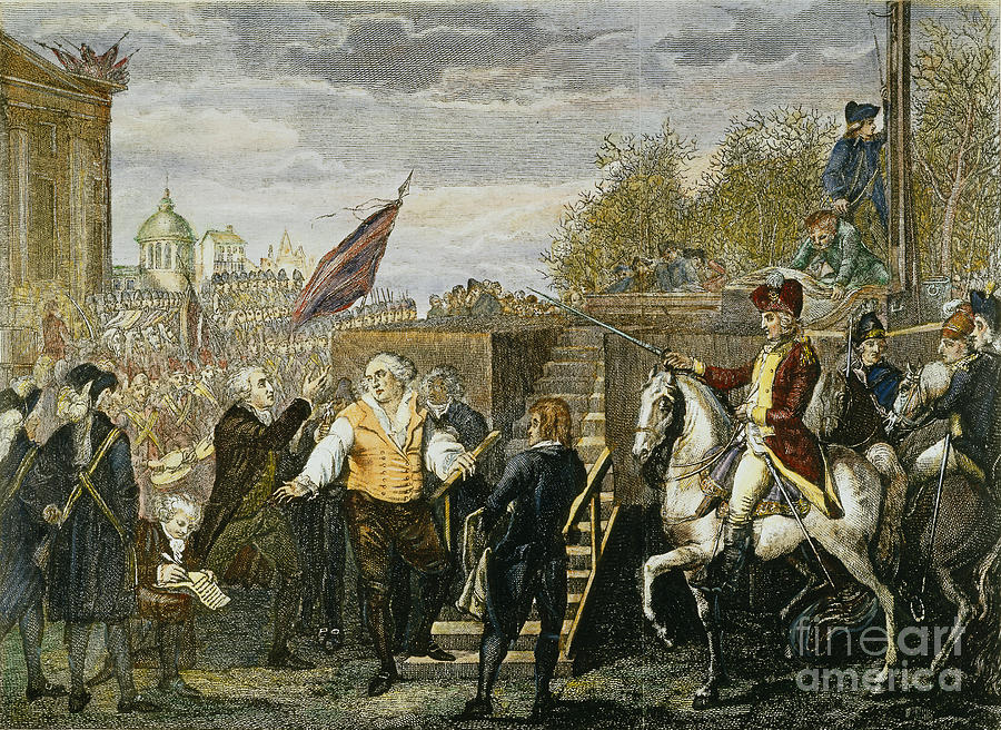 Louis Xvi: Execution, 1793 Photograph by Granger