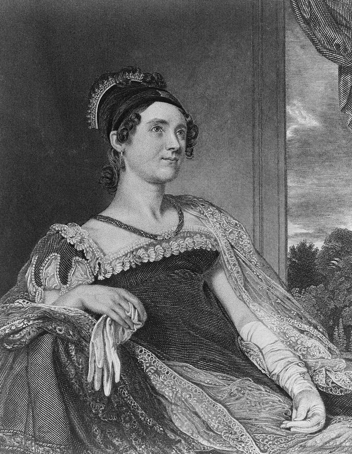 Louisa Catherine Adams Mrs. John Quincy Photograph by Everett