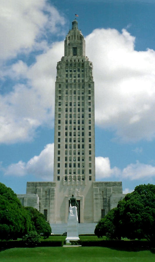 Louisiana State Capital Photograph by Margaret Harmon