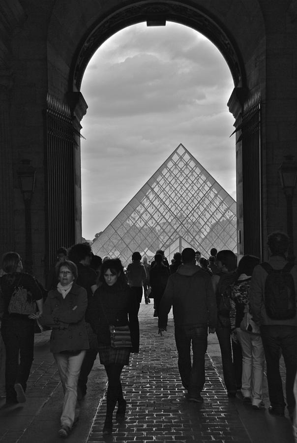 Louvre Archway Photograph by Eric Tressler