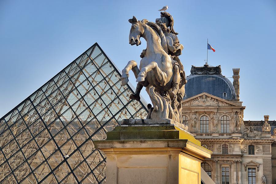 Paris Photograph - Louvre by Phseven Photo