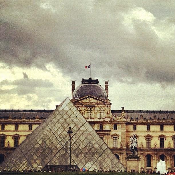 Louvre Photograph - Louvre by Shayne Arcilla