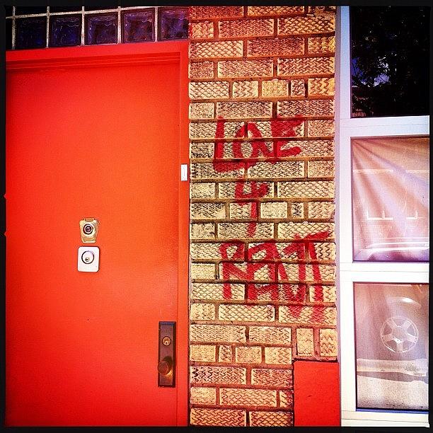 Brooklyn Photograph - Love 4 Rent. #williamsburg #brooklyn by Bonnie Natko
