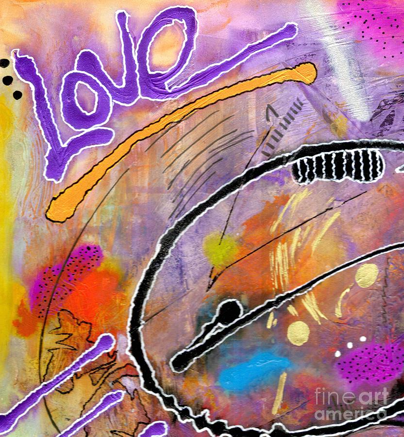Abstract Painting - LOVE After 50 by Angela L Walker