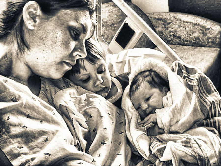 Mother Photograph - Love At First Sight by Kelly Reber Mother Photograph - Love At First Sight by Kelly Reber