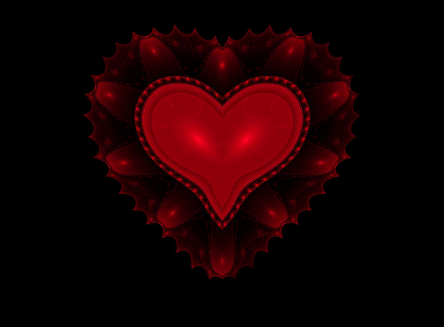 Heart Digital Art - Love by Ester McGuire