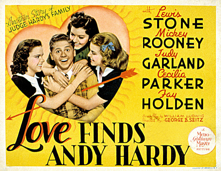 Movie Photograph - Love Finds Andy Hardy, Judy Garland by Everett