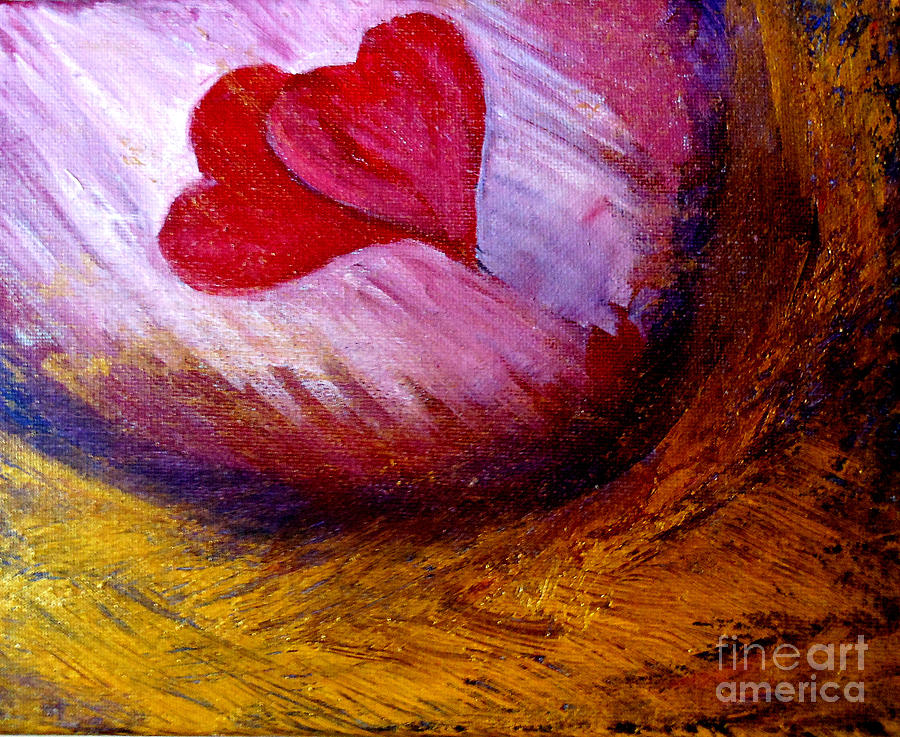 Love Heart Painting by Amanda Dinan
