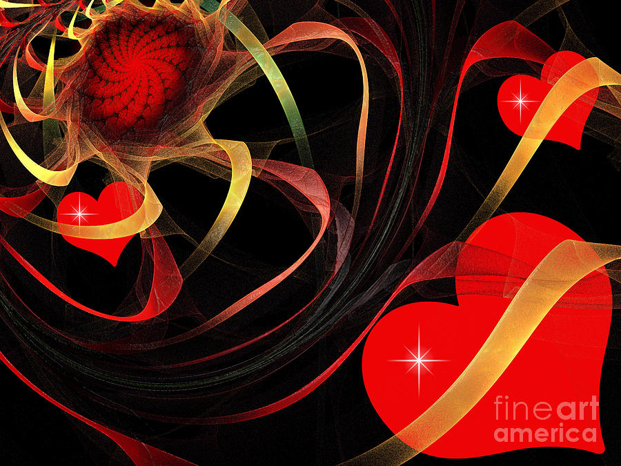 Love Is A Gift From The Heart Digital Art by Andee Design