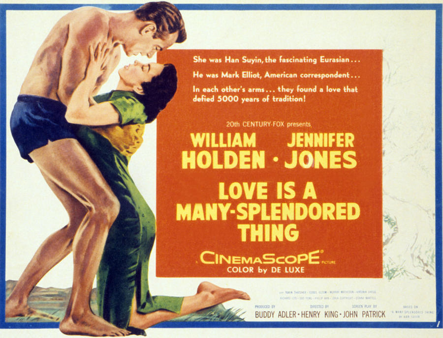 Movie Photograph - Love Is A Many-splendored Thing by Everett
