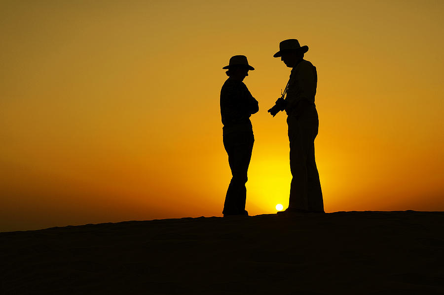 Sunset Photograph - Love is in The Air by Mukesh Srivastava