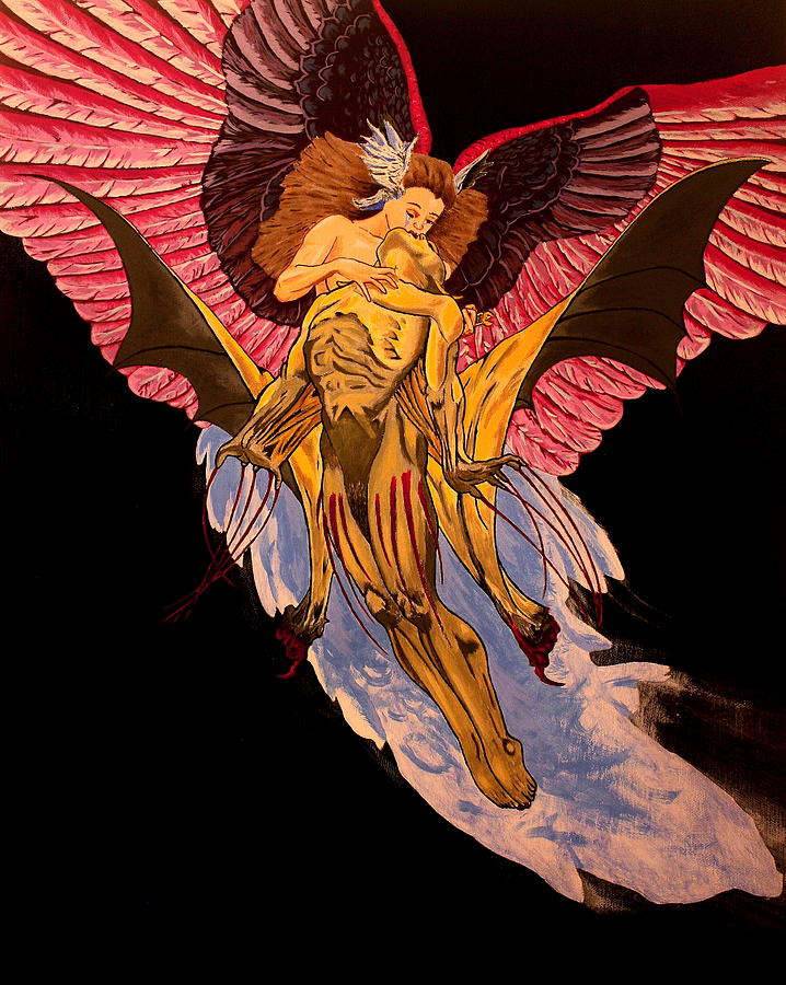 Love Painting - Love Never Dies by Shawn OLeary Love Painting - Love Never Dies by Shawn OLeary