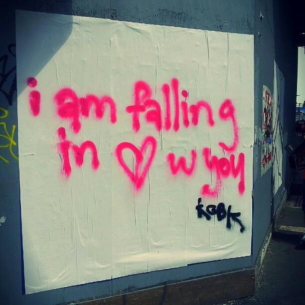 New York City Photograph - #love #nyc #streetart #graffiti by Lovely Malliha