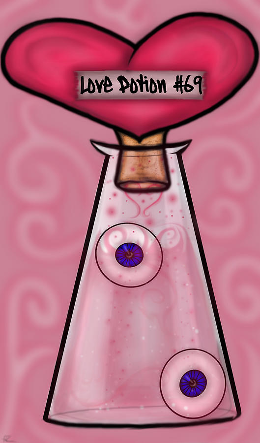 Love Potion 69 Drawing by Rezined Brainz Fine Art America