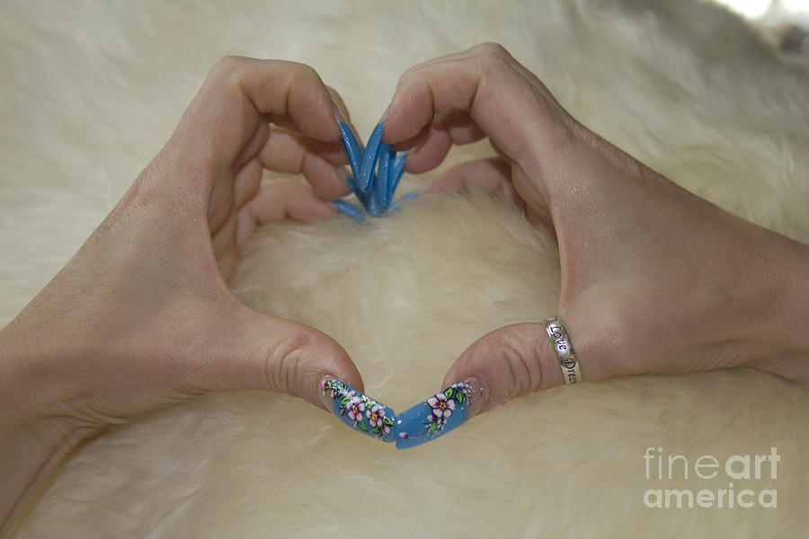Love Shown in Nails Photograph by Donna L Munro