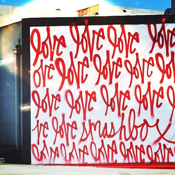 Love Photograph - #love #smashbox #streetart #la by S Webster