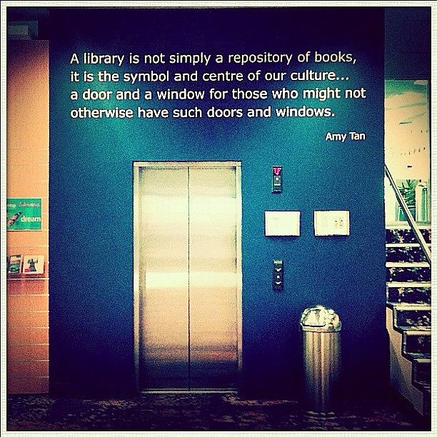 Book Photograph - Love This Library Quote, Should Be More by Luke Fuda