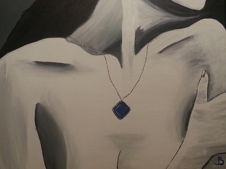 Woman's Chest Painting - Love Thy Self by Jeannette Brown