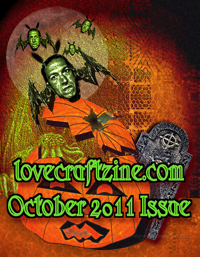 lovecraftzine OCTOBER issue Digital Art by Mimulux Patricia No