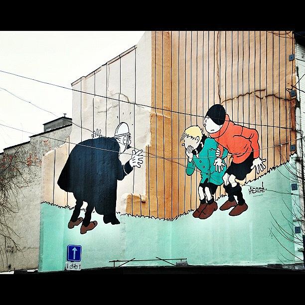 Pic Photograph - Lovely #herge #brussels #bruselas by Raquel Duque