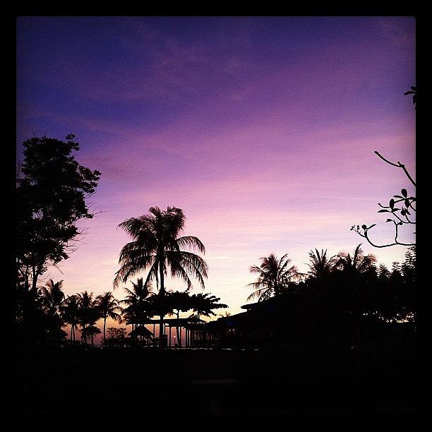 Lovely Sunset View Photograph by Rezaidi Beesie