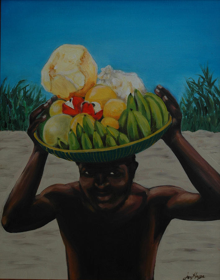 Lovin My Fruit Painting by Joyce Hayes