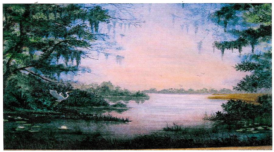 Landscape Painting - Low Country Splender by Rita Smith