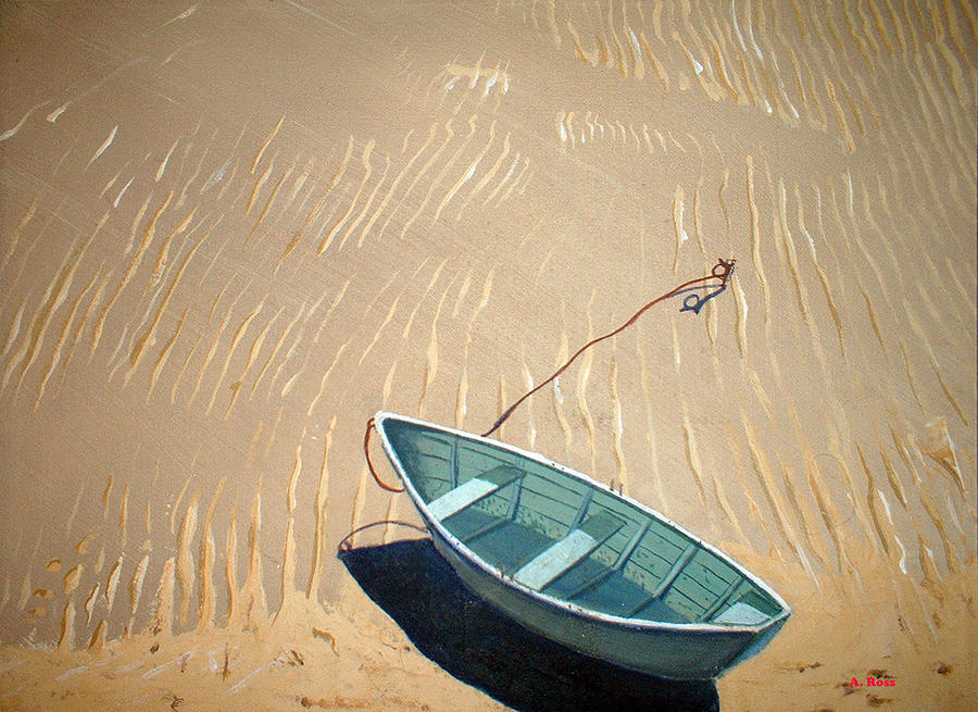 Low Tide Painting by Anthony Ross