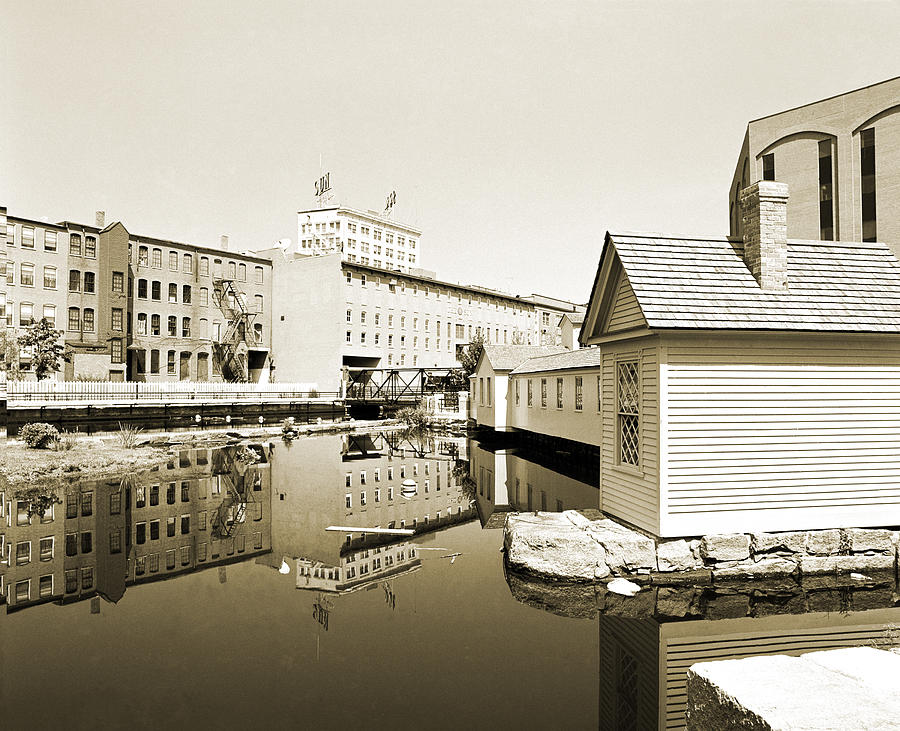 Lowell Canals Photograph by Jan W Faul - Fine Art America