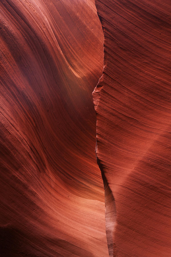 Lower Antelope Canyon Edge and Flare Photograph by Gregory Scott