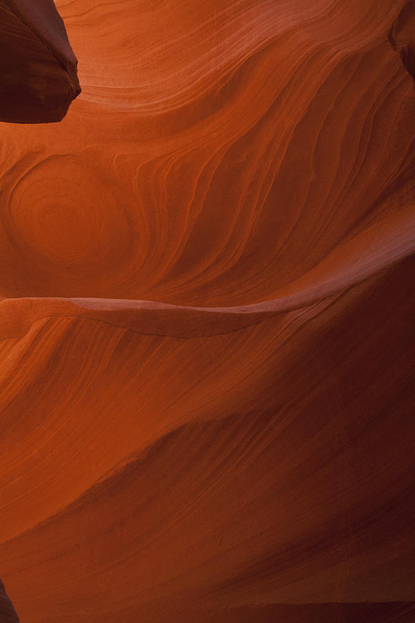 Canyon Photograph - Lower Antelope Canyon Orb and Swirl by Gregory Scott