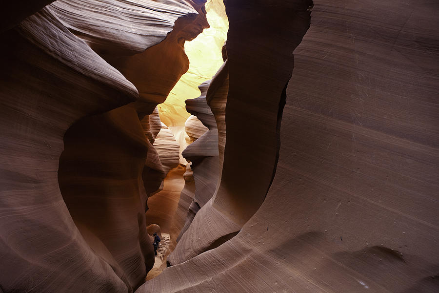 Lower Antelope Canyon Photographer Photograph by Gregory Scott