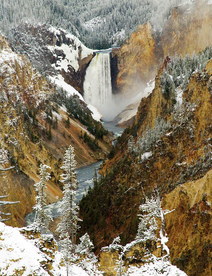 Lower Falls Photograph by Steve Stuller