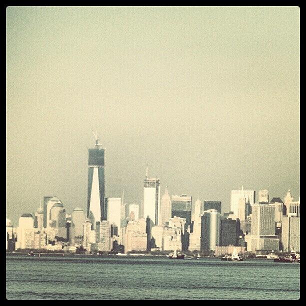 New York City Photograph - Lower Manhattan.seen From Staten by Christopher M Moll