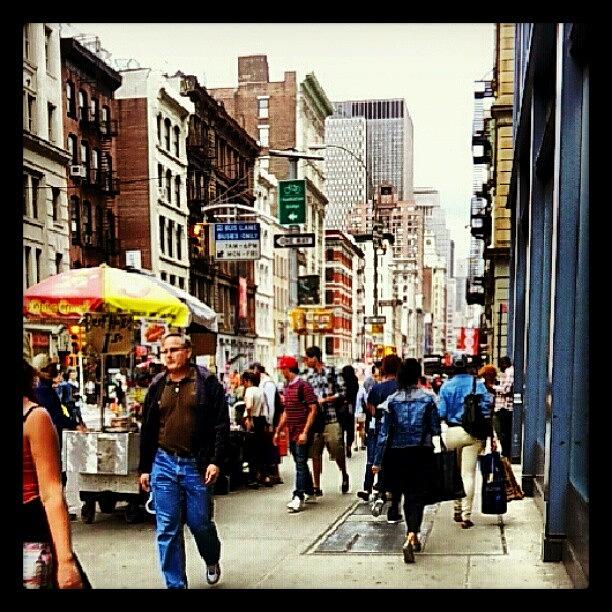 New York City Photograph - #lowermanhattan #bdwy #soho #nyc by Abdiel Munoz