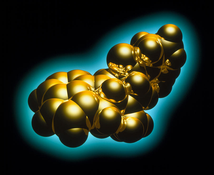 Lsd Photograph - Lsd Drug Molecule by Laguna Design