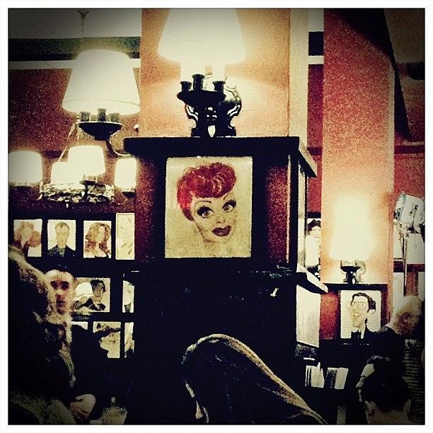Restaurant Photograph - Lucille Ball by Natasha Marco Restaurant Photograph - Lucille Ball by Natasha Marco