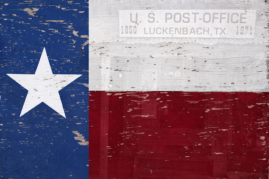 Vintage Photograph - Luckenbach Texas Forever by Paul Huchton