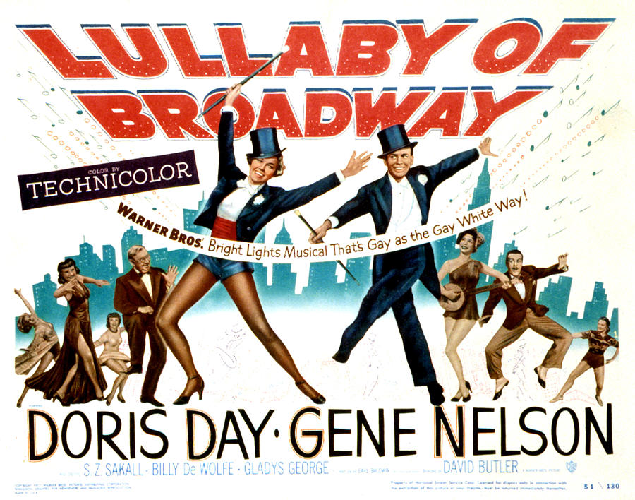 Movie Photograph - Lullaby Of Broadway, S.z. Sakall, Doris by Everett
