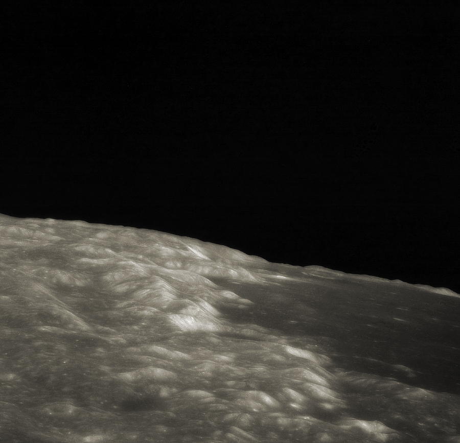 Lunar Landscape, Apollo 11 Photograph Photograph by Nasavrs