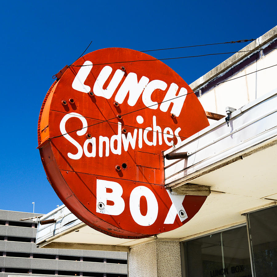 Oklahoma City Photograph - Lunch Box by David Waldo