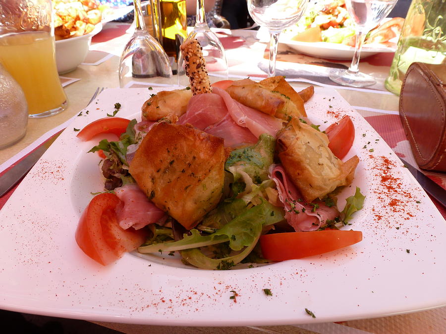 Lunch In France Photograph by Christine Burdine