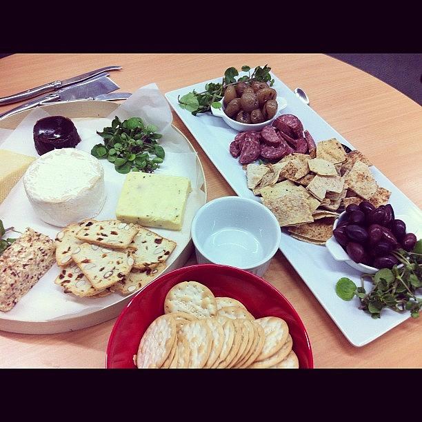 Cheese Photograph - Lunch Time In The Marketing Department by Andrew Coulson