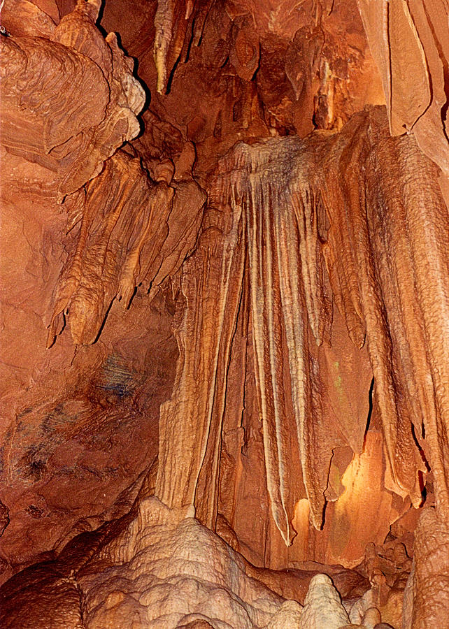Nature Photograph - Luray Caverns A by Michael Reymann