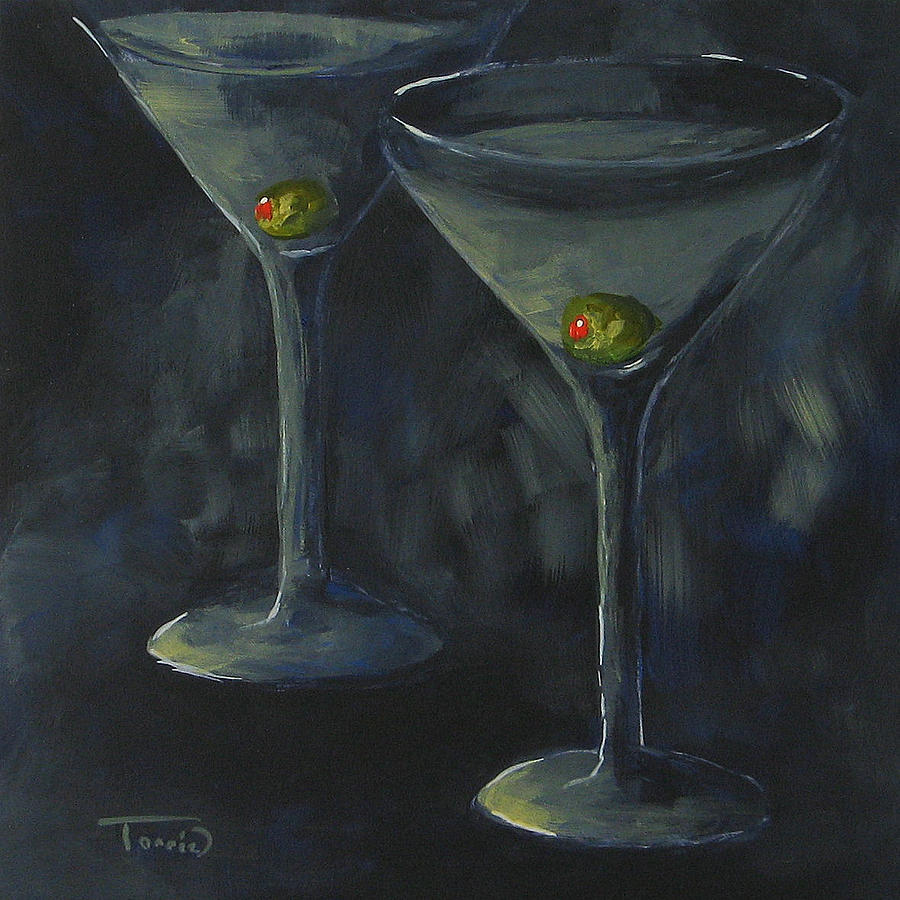 Lurking Olives Painting by Torrie Smiley