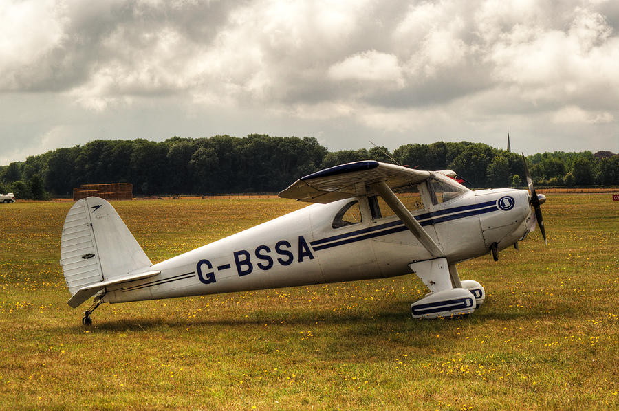 Luscombe 8E Deluxe 2 seater plane Photograph by Chris Day