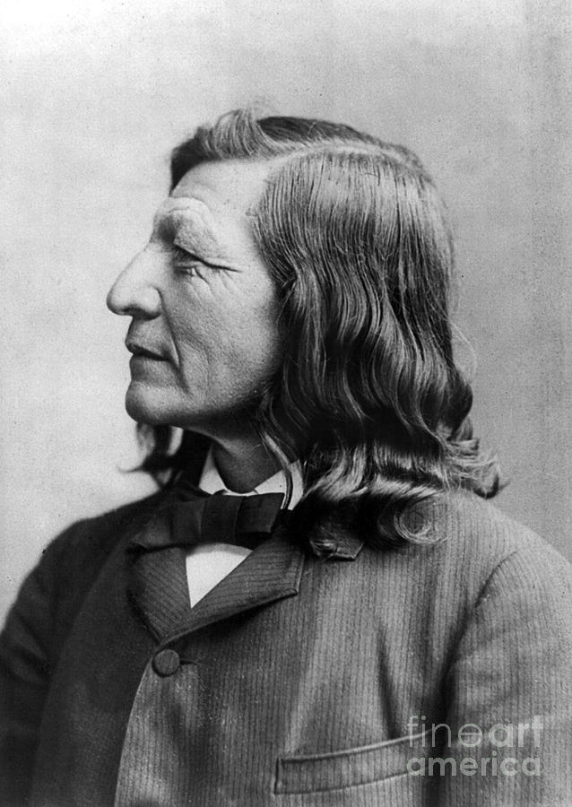 Luther Standing Bear Photograph by Granger